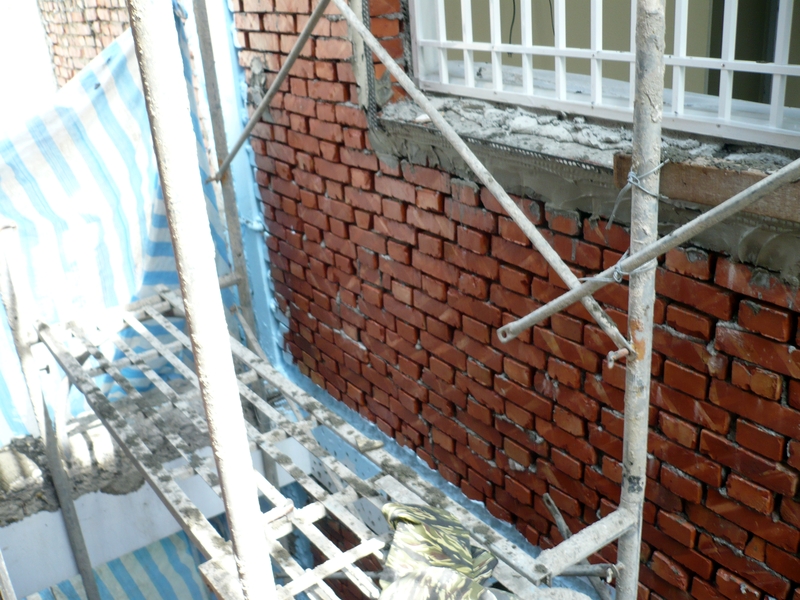 9708凱旋路-張董住宅浴室增建及外牆砌磚粉刷工程