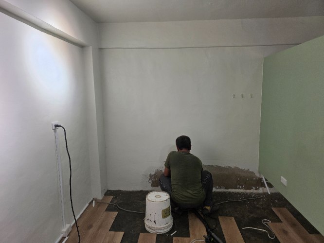 11407東豐路地下室矽酸質防水工程