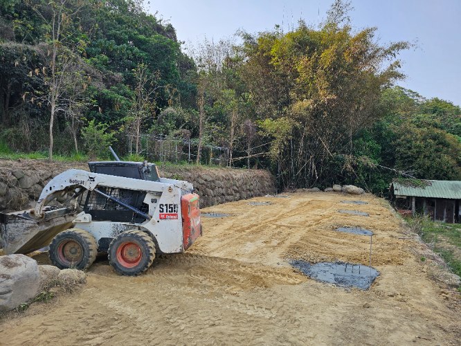11204關子嶺養生村整地基礎工程